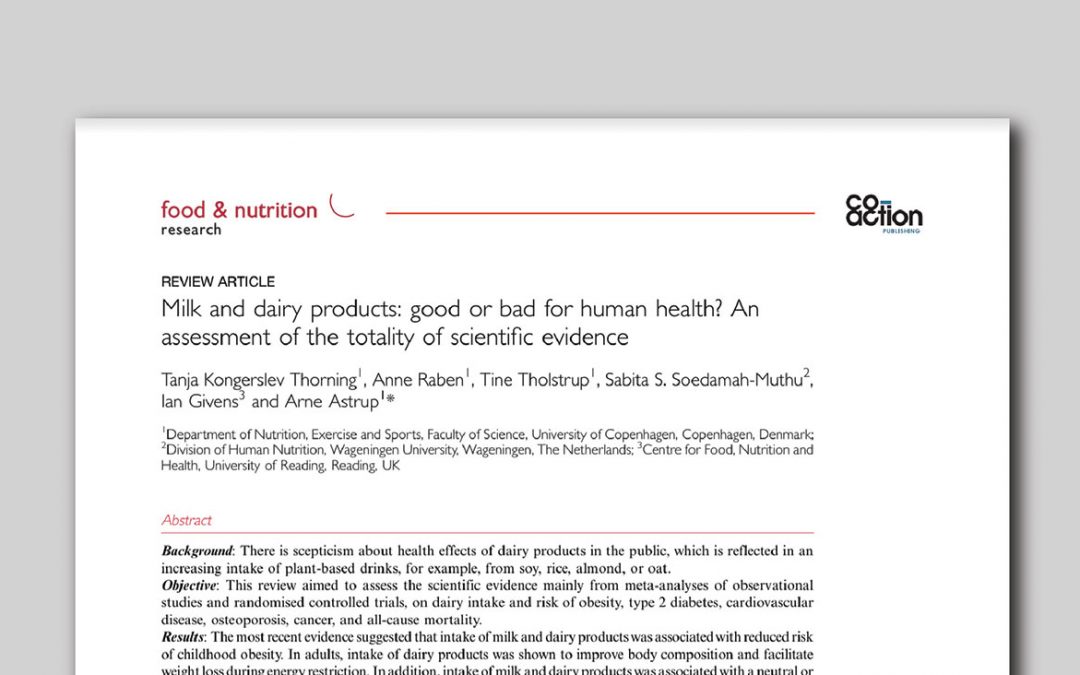 El consumo de leche de vaca reduce el riesgo de presentar enfermedades cardiovasculares, cáncer de mama, colon, vejiga e intestino