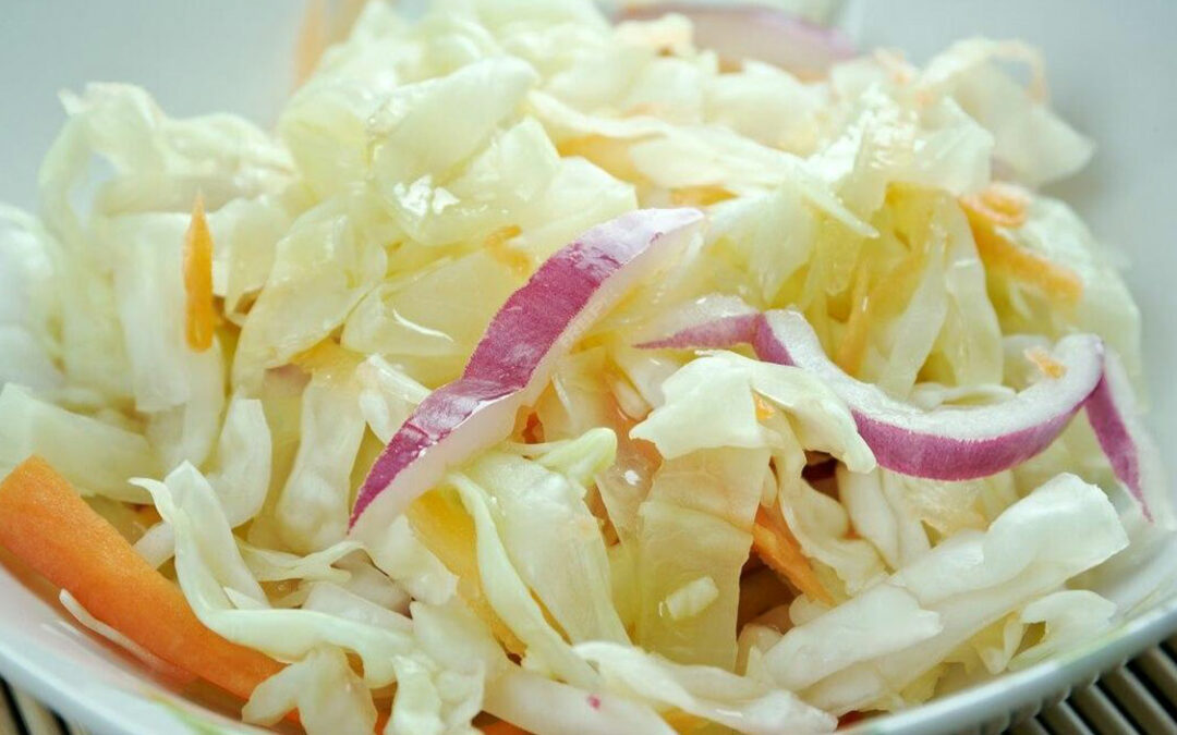 Ensalada de col en escabeche